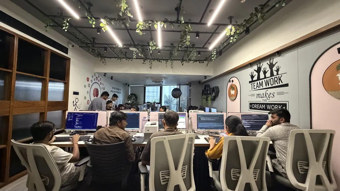 The EazyRide office floor