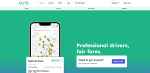 Curb simplifies corporate transportation management