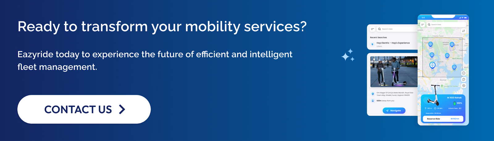 EazyRide today to experience the future of efficient and intelligent fleet management