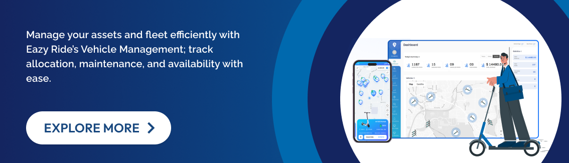 Manage your assets and fleet efficiently with Eazy Ride’s Vehicle Management