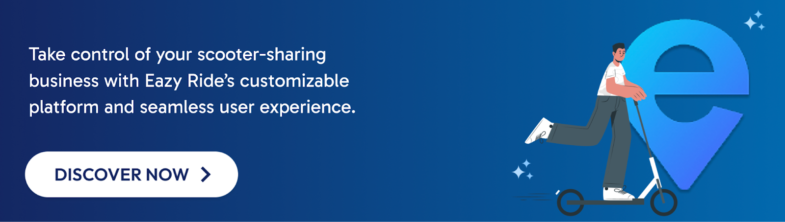 Take control of your scooter-sharing business with Eazy Ride’s customizable platform