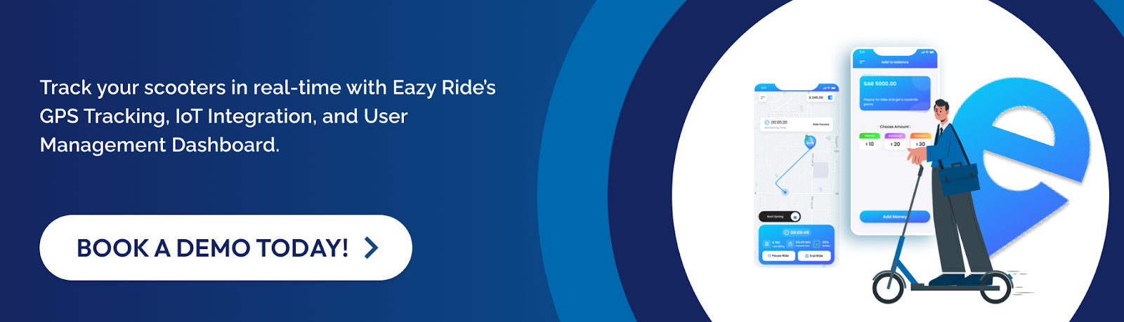Track your scooters in real-time with Eazy Ride’s GPS Tracking