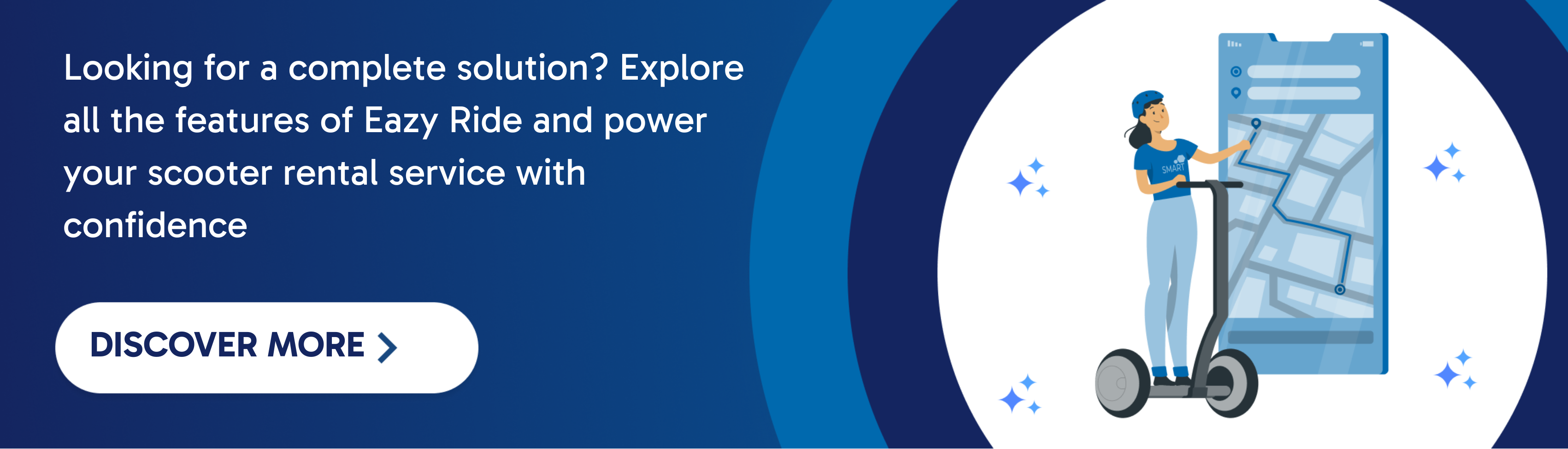  Explore all the features of Eazy Ride and power your scooter rental service with confidence