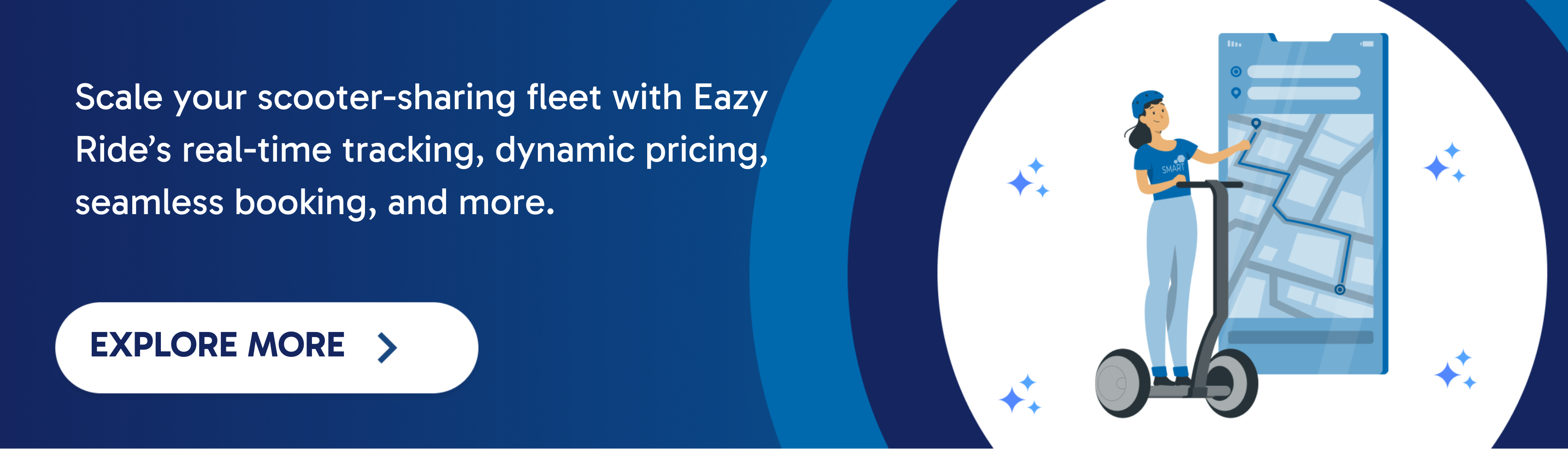 Scale your scooter-sharing fleet with Eazy Ride’s real-time tracking