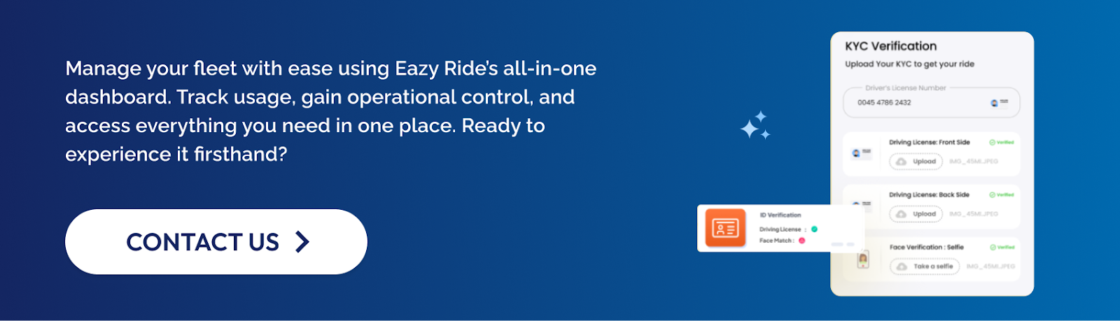 EazyRide simplifies fleet management by bringing all tools into one place