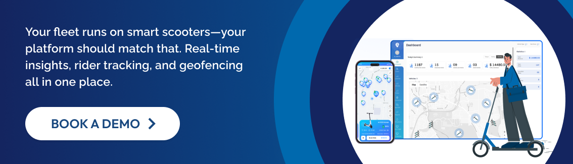 Real-time insights, rider tracking, and geofencing all in one place