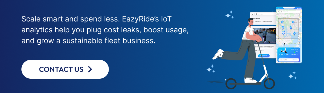 Boost efficiency and growth with EazyRide’s IoT analytics
