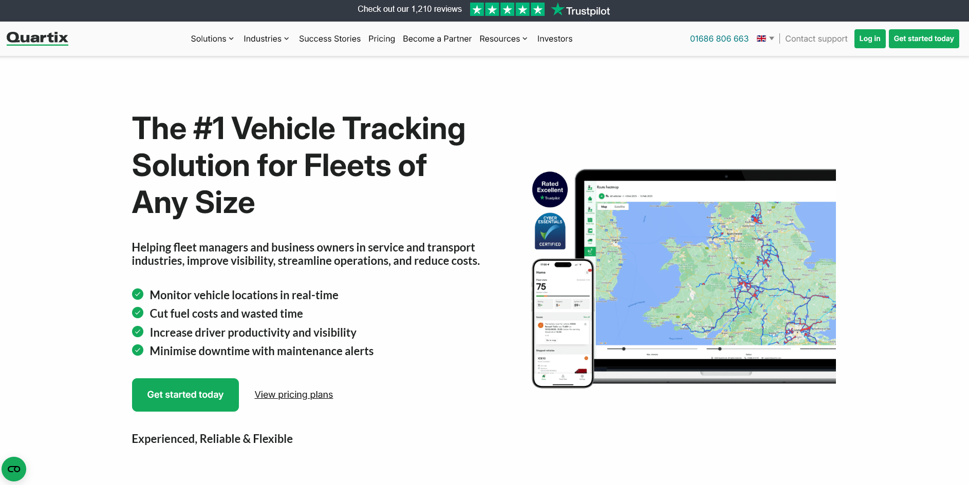 Quartix Vehicle Tracking Solution