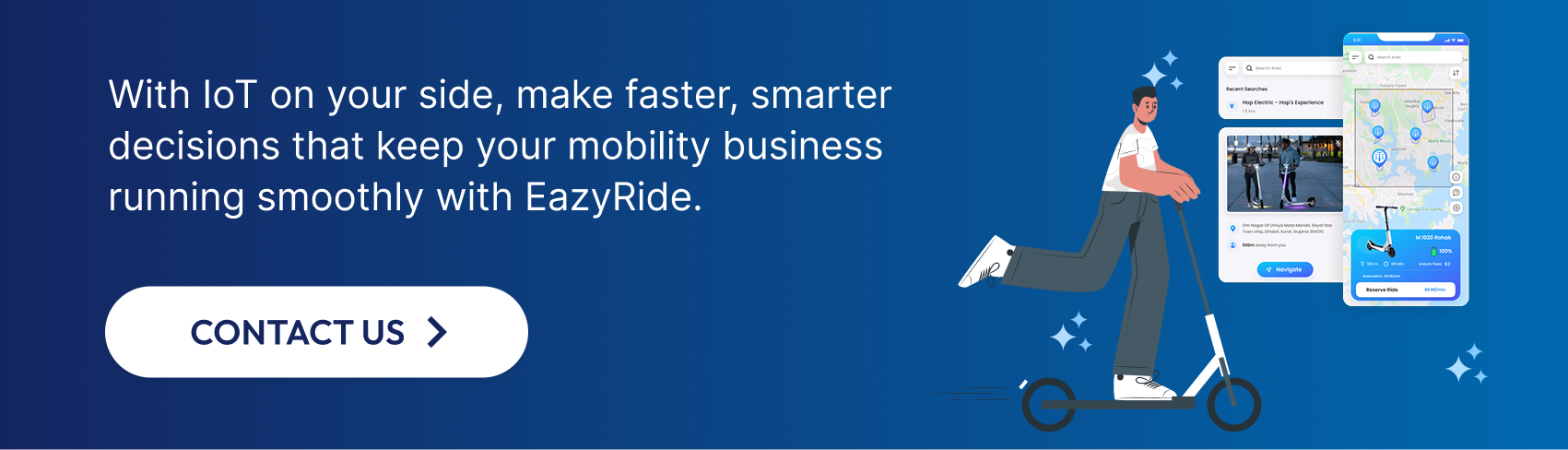Get total visibility and control with EazyRide