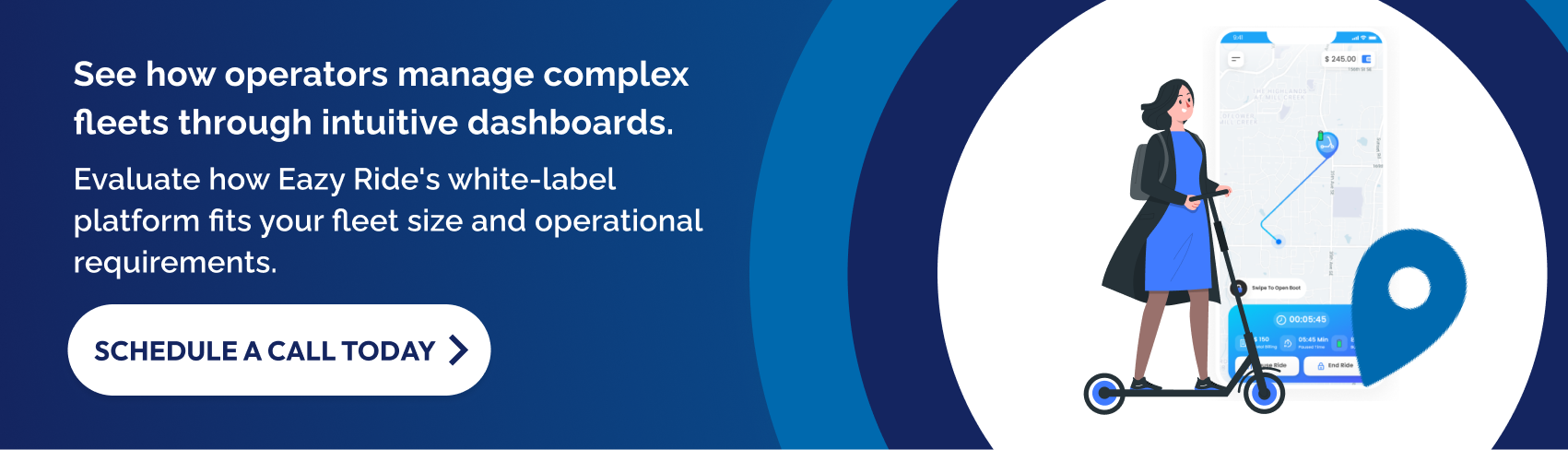 Book a demo to evaluate how EazyRide's white-label platform