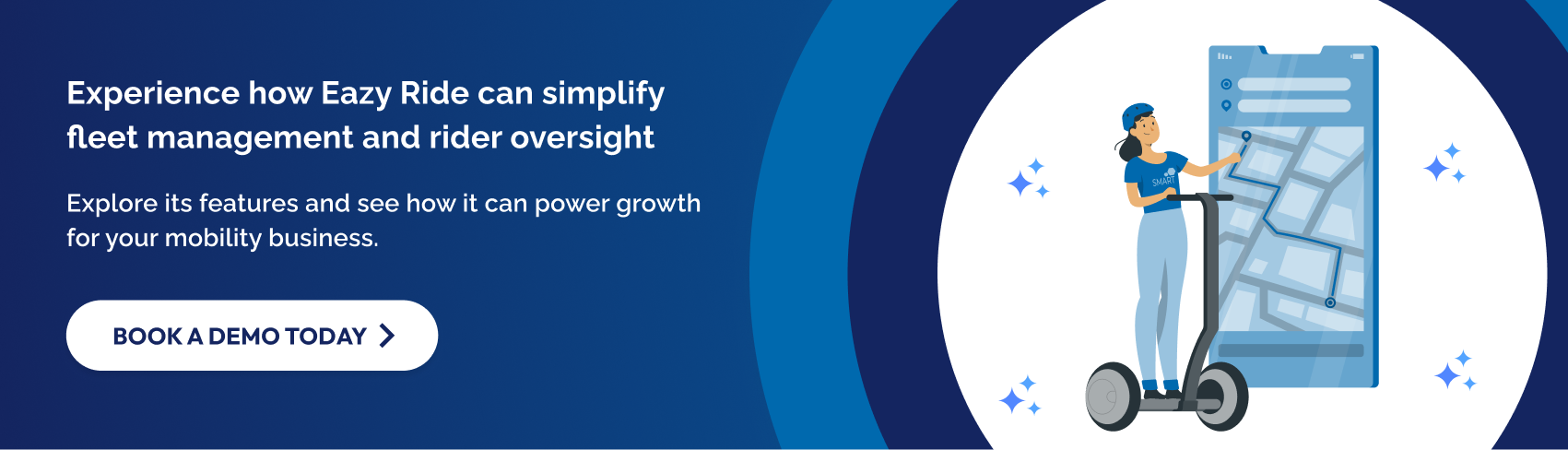 Experience how EazyRide can simplify fleet management and rider oversight