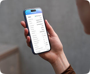 Monitora la corsa e paga dal portafoglio in app