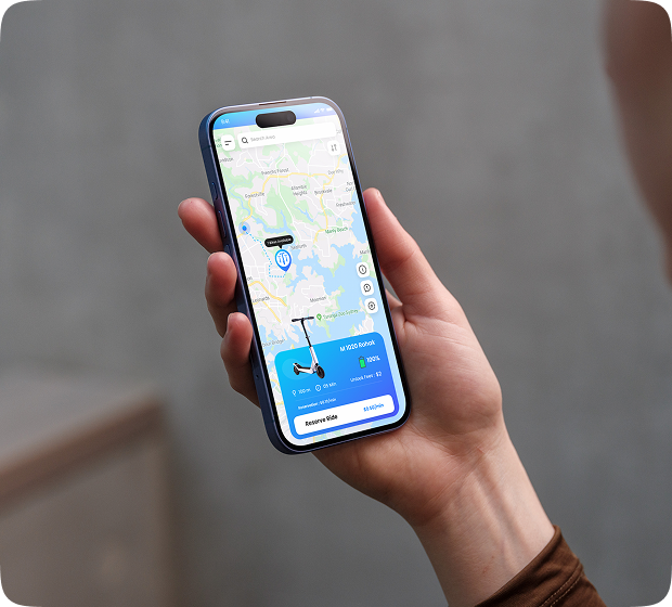 Scooter Sharing Software