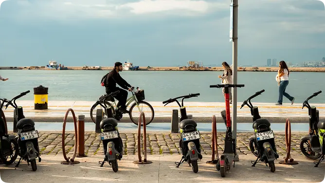 Electric Scooter Rental Business